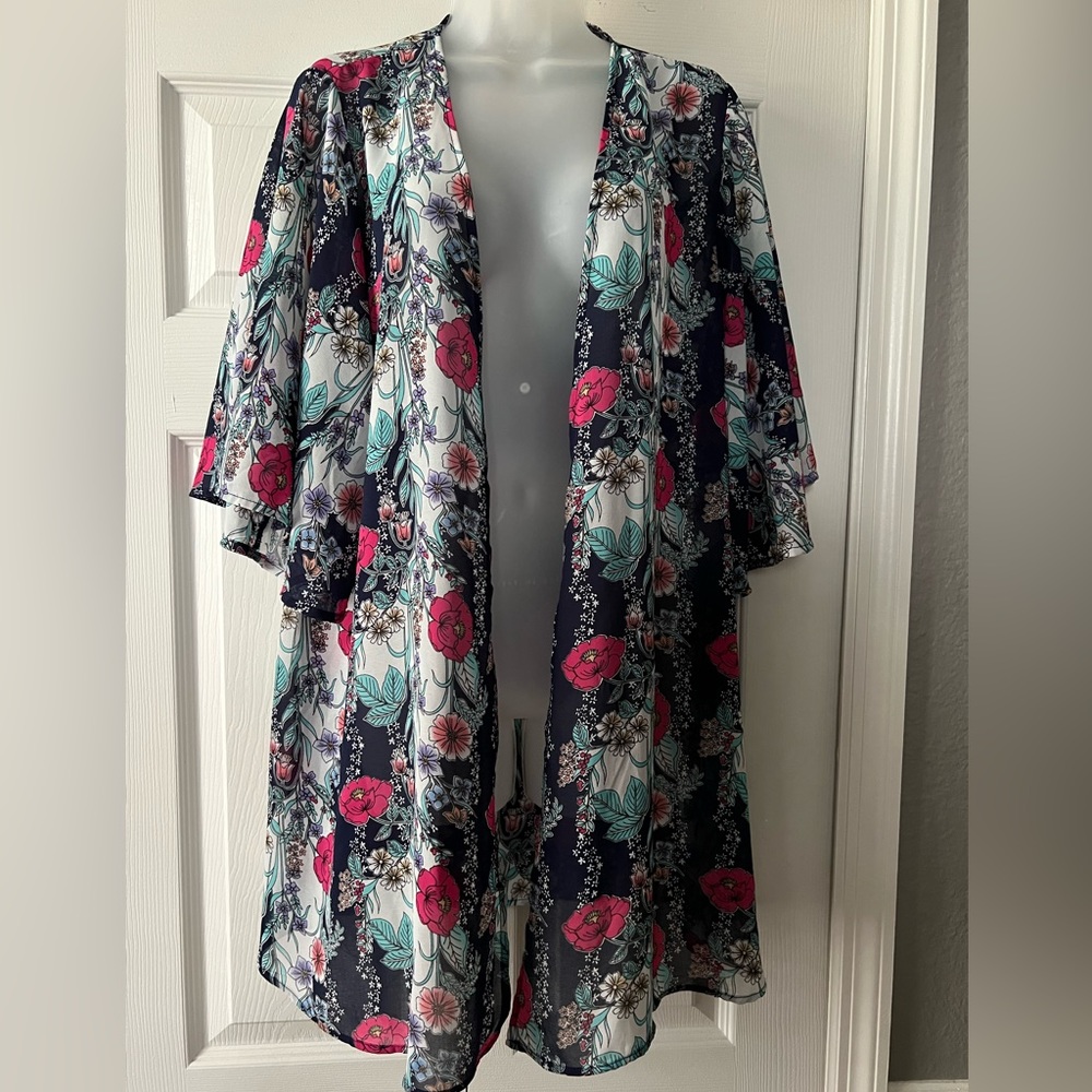 🌷Andree by Unit Floral Open Cardigan / Kimono / Cover-up
